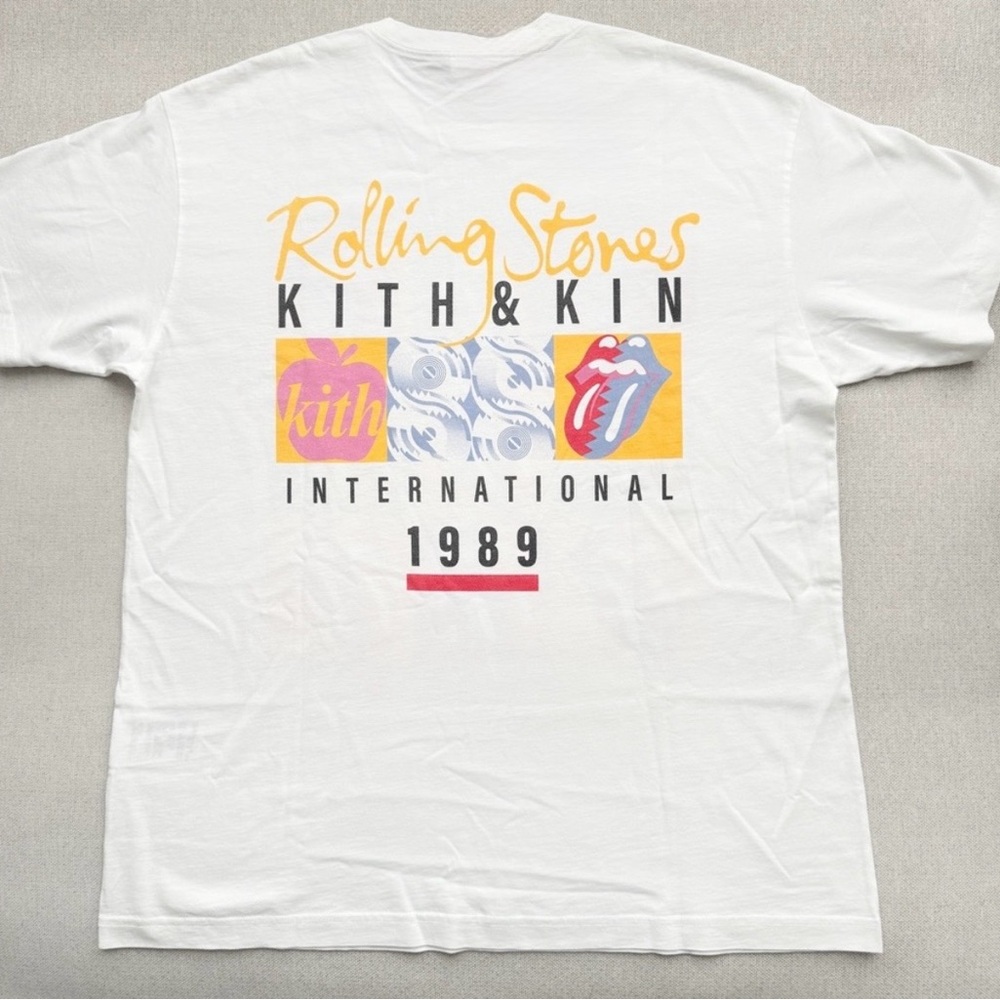 NWOT Kith for The Rolling Stones 1989 Tour Vintage Tee - Picture 7 of 11